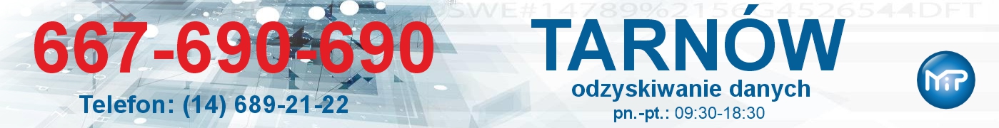 Odzyskiwanie danych Tarnów - 667-690-690