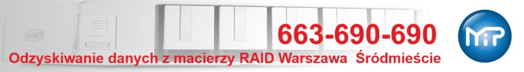 Odzyskiwanie danych z macierzy RAID Warszawa Śródmieście
