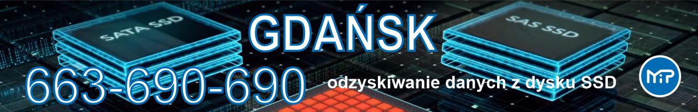 Odzyskiwanie danych z dysku SDD Gdańsk