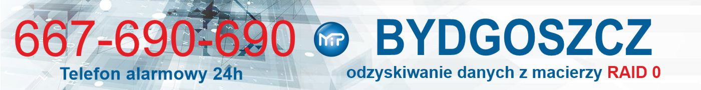 Odzyskiwanie danych z macierzy raid 0 Bydgoszcz - 667-690-690