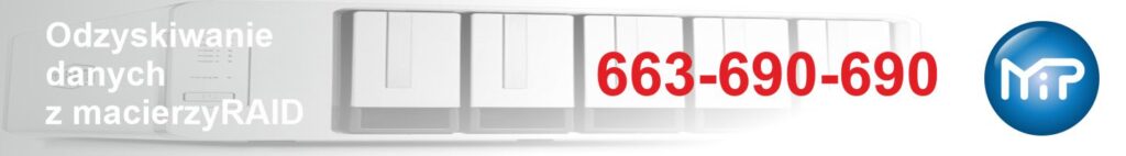 Odzyskiwanie danych z macierzy RAID Warszawa