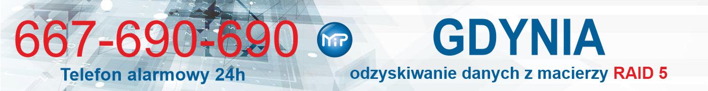 Odzyskiwanie danych z macierzy raid 5 Gdynia - 667-690-690