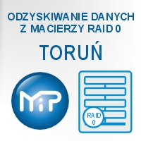 Odzyskiwanie danych z macierzy Raid 0 Toruń