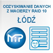 Odzyskiwanie danych z macierzy Raid 10 Łódź