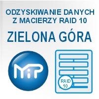 Odzyskiwanie danych z macierzy Raid 10 Zielona Góra