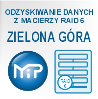 Odzyskiwanie danych z macierzy Raid 6 Zielona Góra