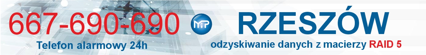 Odzyskiwanie danych z macierzy raid 5 Rzeszów